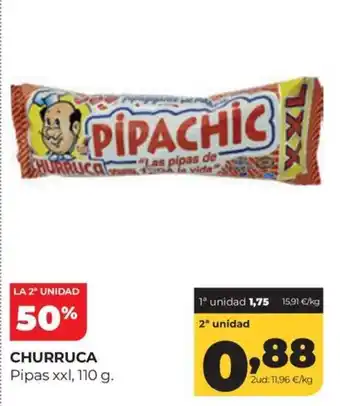 Churruca pipas xxl