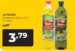 Alimerka La Masía aceite de oliva oferta
