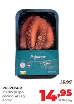 Alimerka Pulposur medio pulpo cocido oferta