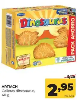 Alimerka Artiach galletas dinosaurus oferta