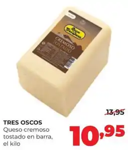 Alimerka Tres Oscos Queso cremoso tostado en barra oferta