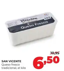 Alimerka San vicente queso fresco tradicional oferta