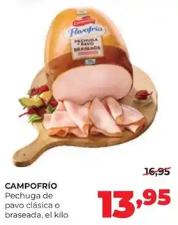Alimerka Campo Frío pechuga de pavo clásica o braseada oferta