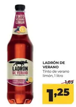 Alimerka Ladrón de verano tinto de verano limón oferta