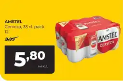 Alimerka Amstel cerveza oferta