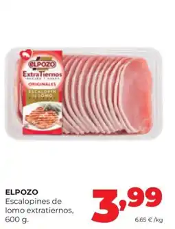 Alimerka Elpozo escalopines de lomo extratiernos oferta