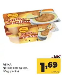 Alimerka Reina natillas con galleta oferta