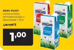 Alimerka Reny Picot leche entera semidesnatada o desnatada oferta