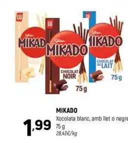 Coviran Mikado - xocolata blanc, amb llet o negre oferta