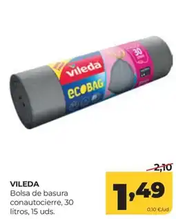 Alimerka Vileda bolsa de basura conautocierre oferta