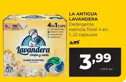 Alimerka La antigua lavandera detergente esencia floral 4 en 1 oferta