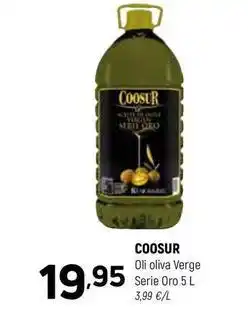 Coviran Coosur - oli oliva verge serie oro oferta