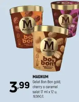 Coviran Magnum - gelat bon bon gold, cherry o caramel salat oferta