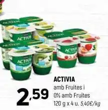 Coviran Danone - activia oferta