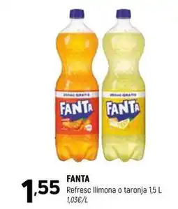 Coviran Fanta - refresc llimona o taronja oferta