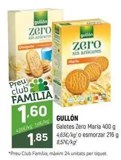 Coviran Gullón - galetes zero maria oferta