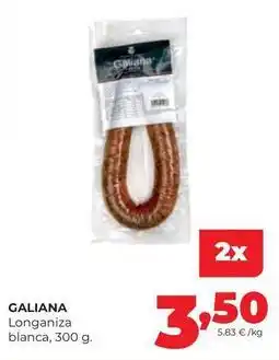 Alimerka Longaniza blanca oferta