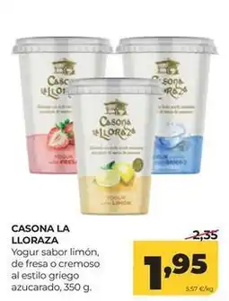 Alimerka Yogur sabor limon, de fresa o cremoso al e stilo frigo azucarado oferta