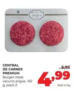 Alimerka Premium - burger meat vacuno angus oferta