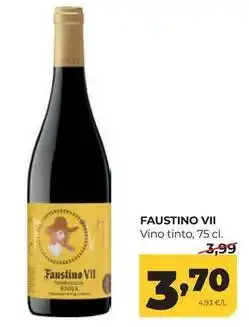 Alimerka Faustino vii - vino tinto oferta