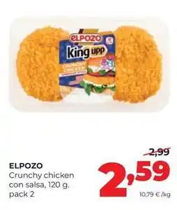 Alimerka Elpozo - crunchy chicken con salsa oferta