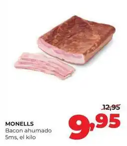 Alimerka Monells - bacon ahumado oferta