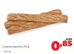 Alimerka Chapata baguette oferta