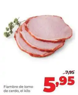 Alimerka Fiambre de lomo de cerdo oferta
