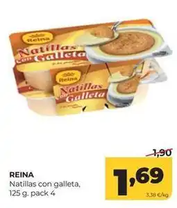Alimerka Postres reina - natillas con galleta oferta