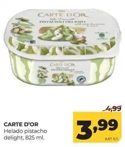 Alimerka Carte d'or - helado pistacho delight oferta