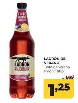 Alimerka Ladrón de manzanas - tinto de verano limon oferta