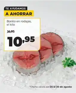 Alimerka Bonito en rodajas oferta