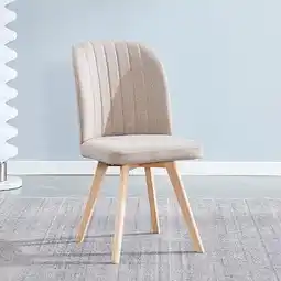 BricoCentro Silla lane - beige 92x46x55cm oferta