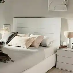 BricoCentro Cabecero aroa 106x100x2,2cm - blanco oferta