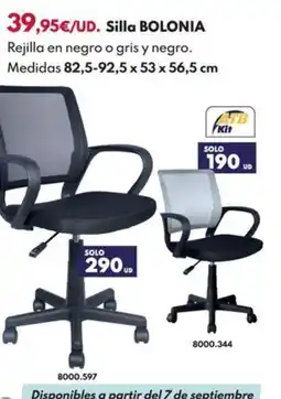 BricoCentro Silla bolonia oferta