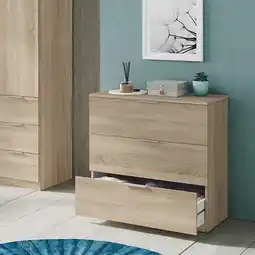 BricoCentro Cómoda, 3 cajónes oferta