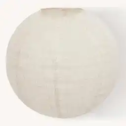 BricoCentro Lámpara colgar bola lino - beige ø 43cm oferta