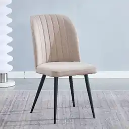 BricoCentro Silla rory - beige 92x46x55cm oferta
