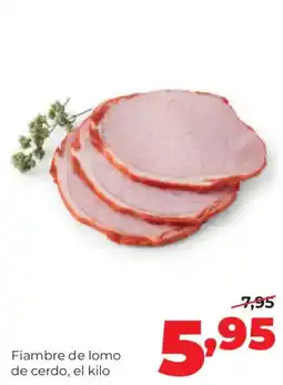 Alimerka Fiambre de lomo de cerdo oferta
