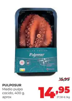 Alimerka Pulposur medio pulpo cocido oferta