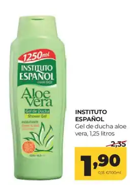 Alimerka Instituto Español gel de ducha aloe vera oferta