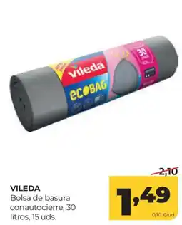 Alimerka Vileda bolsa de basura conautocierre oferta