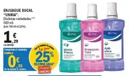 E.Leclerc Unnia enjuague bucal oferta