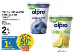E.Leclerc alpro arándanos mirtilos oferta