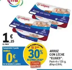 E.Leclerc Eliges arroz con leche oferta