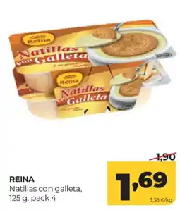 Alimerka Reina natillas con galleta oferta
