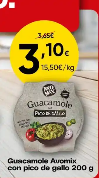 FROIZ Avomix guacamole con pico de gallo oferta