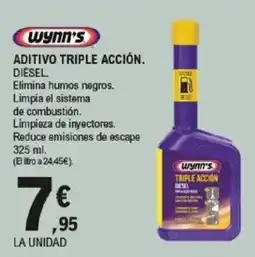 E.Leclerc Wynn's aditivo triple acción diésel oferta