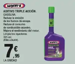 E.Leclerc Wynn's aditivo triple acción gasolina oferta