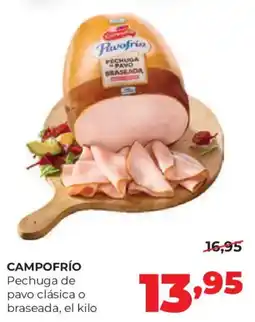 Alimerka Campo Frío pechuga de pavo clásica o braseada oferta